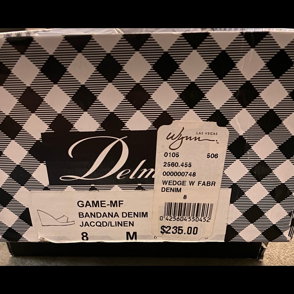Delman Denim shoes - Picture 6 of 6